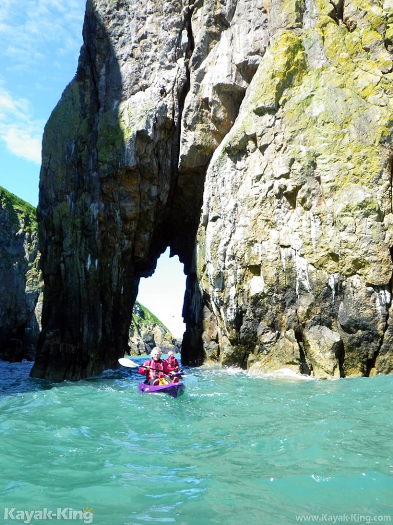 Sea kayaking